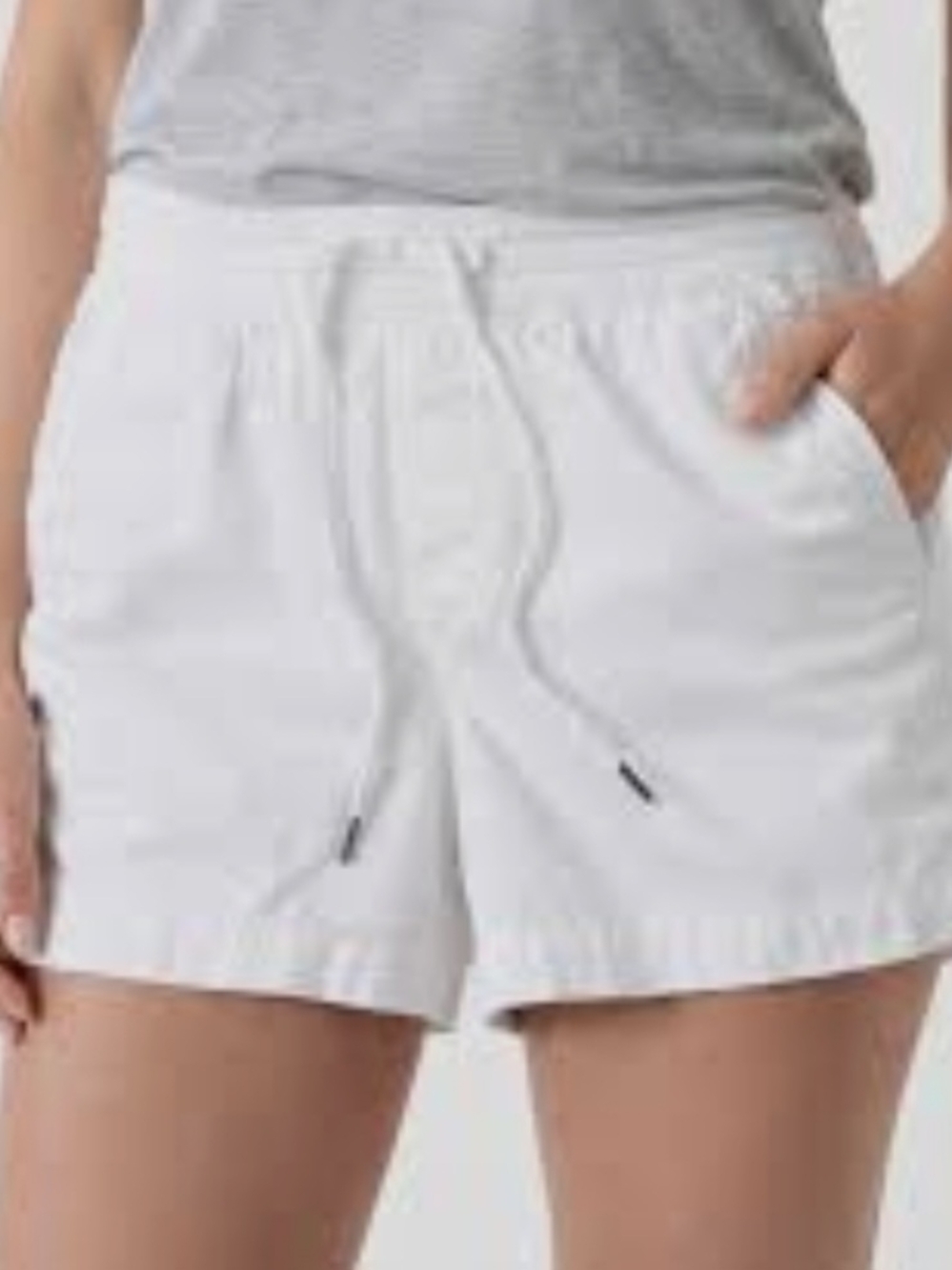🦉Orvis White Drawstring Athletic Shorts